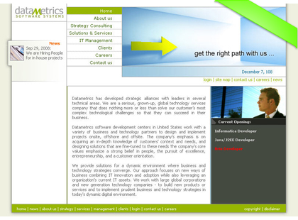 Data Metrics Systems